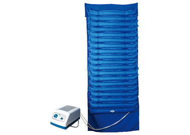 Раздувная голубая медицинская кровать воздушной подушки с электрическим насосом/резиновым чередовать ткани нейлона